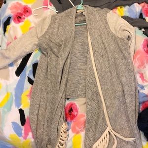Lucky Brand high-low cardigan